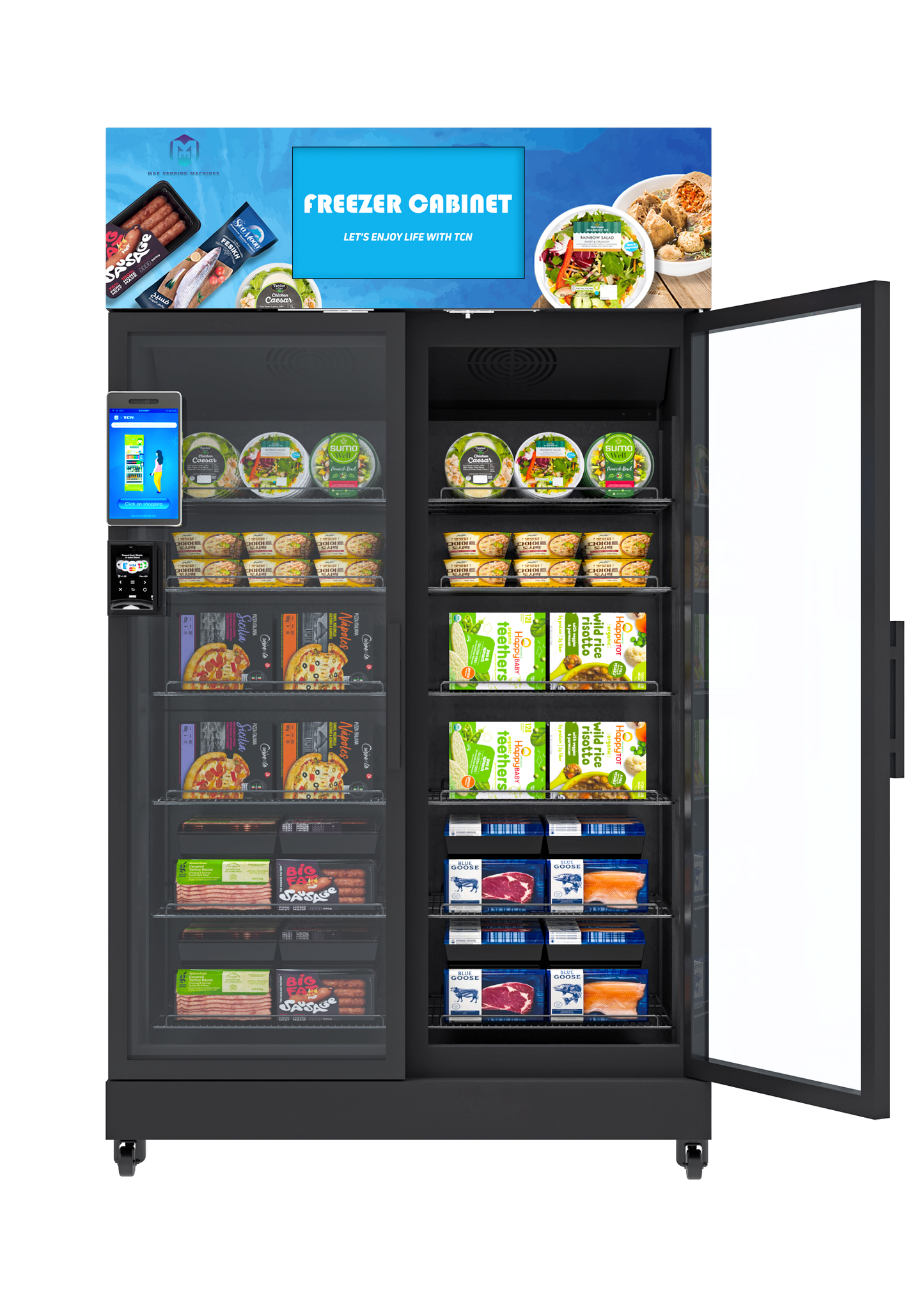 Ki Kühlschrankautomat – Die Zukunft des Verkaufs von Frischwaren - M&E Vending Machines