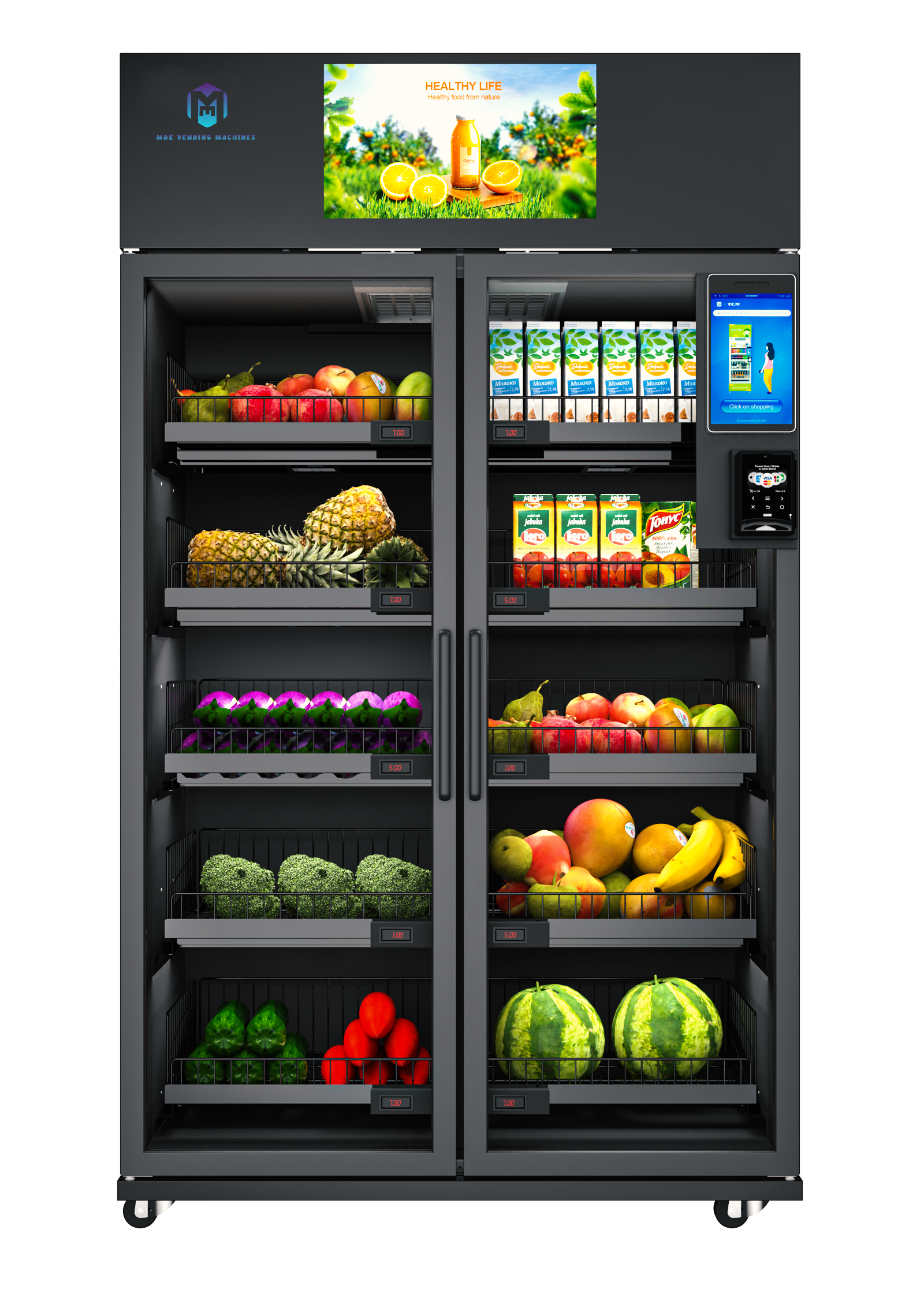 Ki Kühlschrankautomat – Die Zukunft des Verkaufs von Frischwaren - M&E Vending Machines 