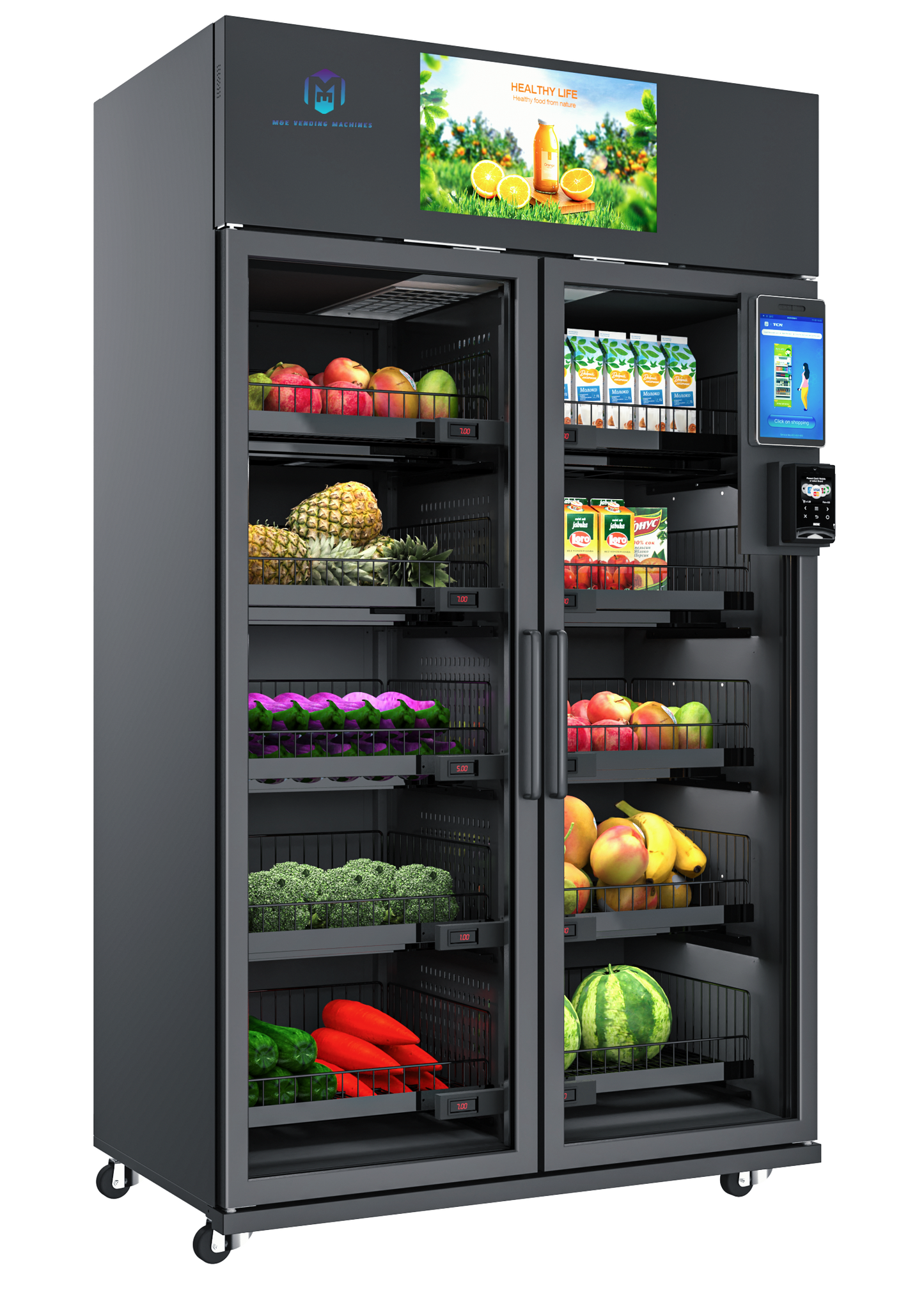Ki Kühlschrankautomat – Die Zukunft des Verkaufs von Frischwaren - M&E Vending Machines 