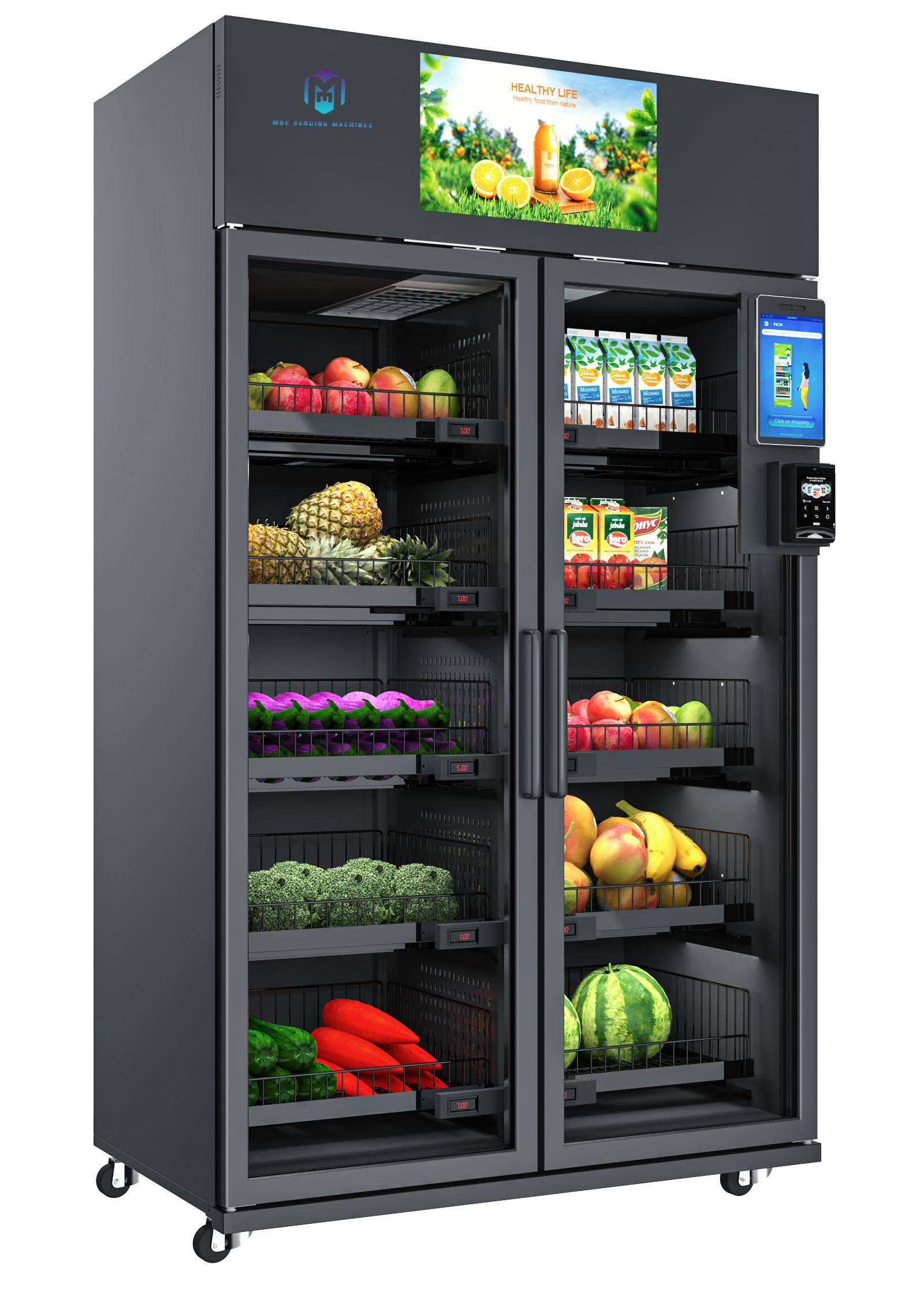 Ki Kühlschrankautomat – Die Zukunft des Verkaufs von Frischwaren - M&E Vending Machines 